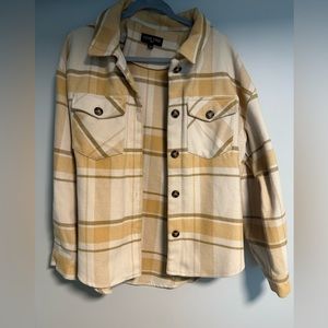 Flannel jacket size large